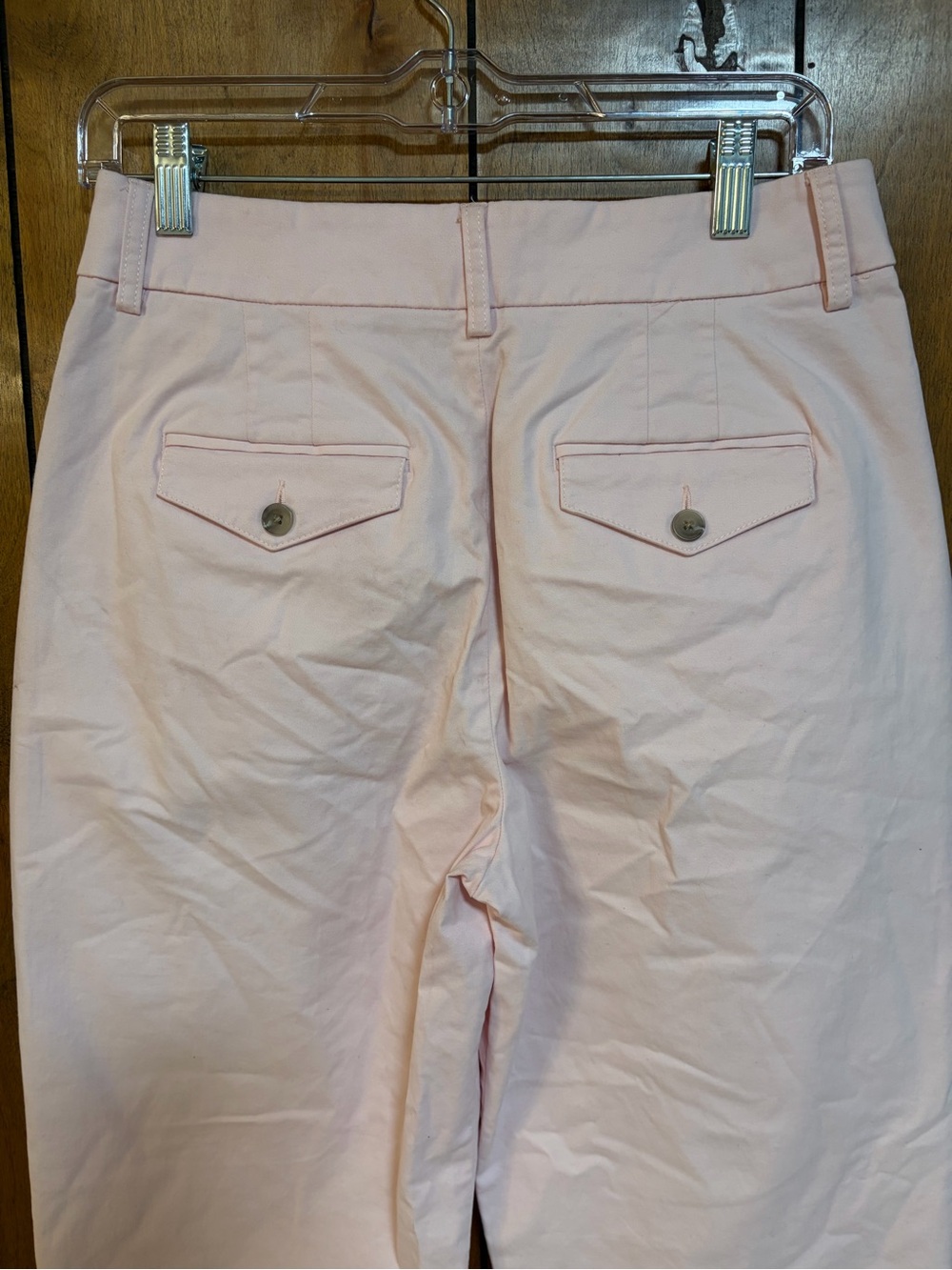 Express Blush Pink Waistband Pants - Picture 4 of 7